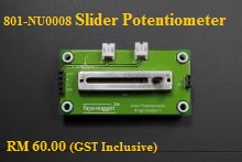 NU0008 Slider Potentiometer