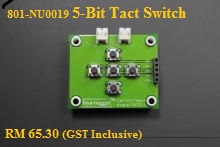 NU0019 5 Bit Tact Switch