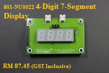 NU0022 4 Digit 7 Segment Display
